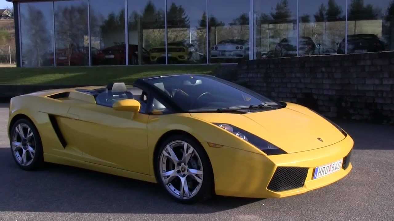 2006 Lamborghini Gallardo Spyder - YouTube