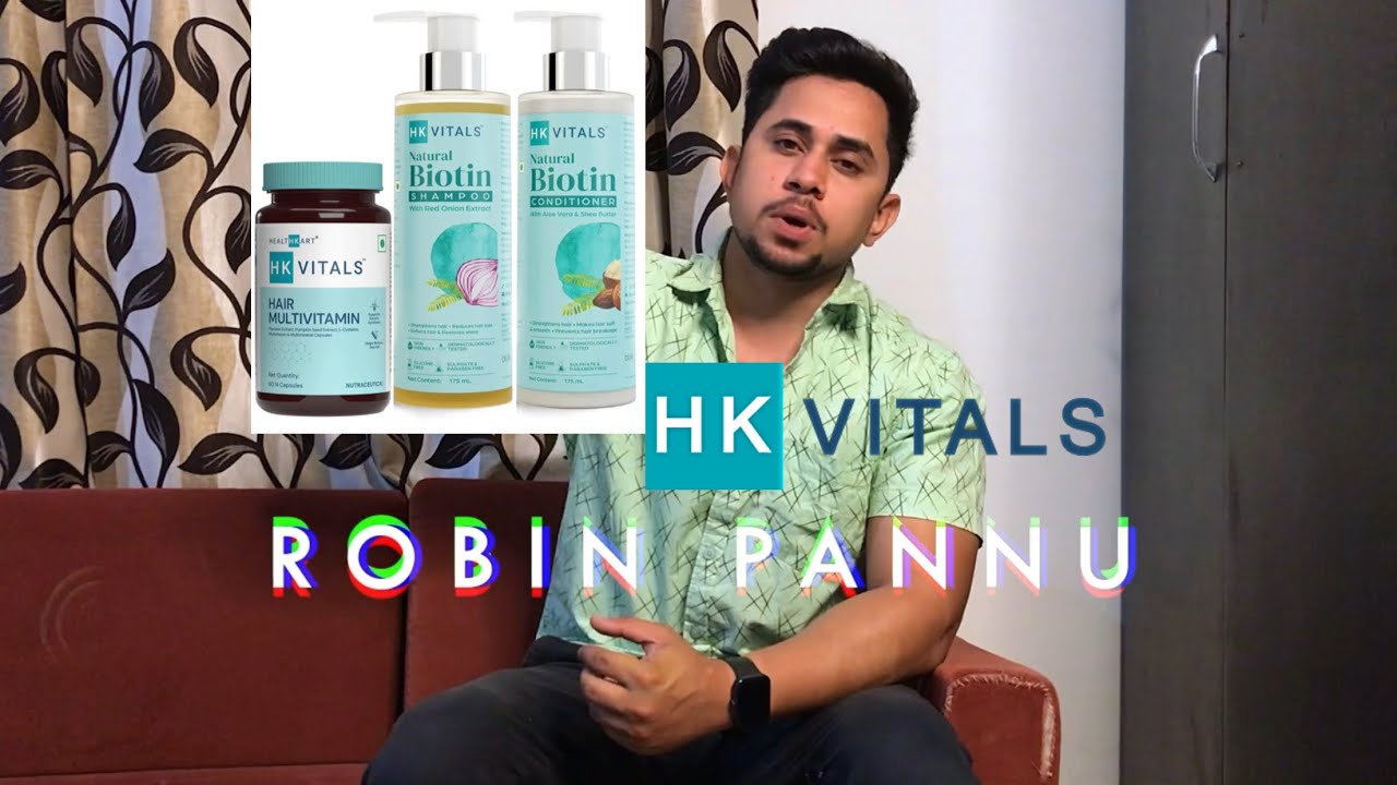 Healthy Hair Kit Review HK Vitals FITRON YouTube