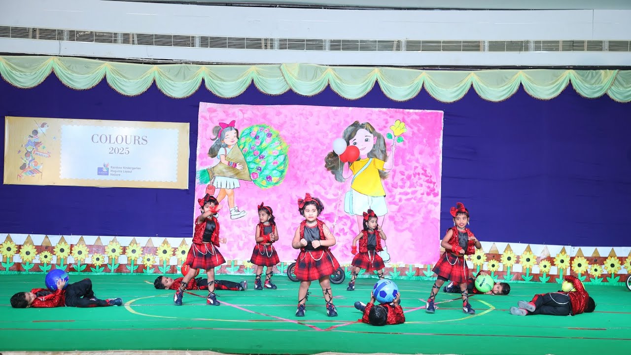 MMJ DANCE | RAINBOW KINDERGARTEN | NURSERY KIDS | COLOURS 2024-25 ANNUAL DAY