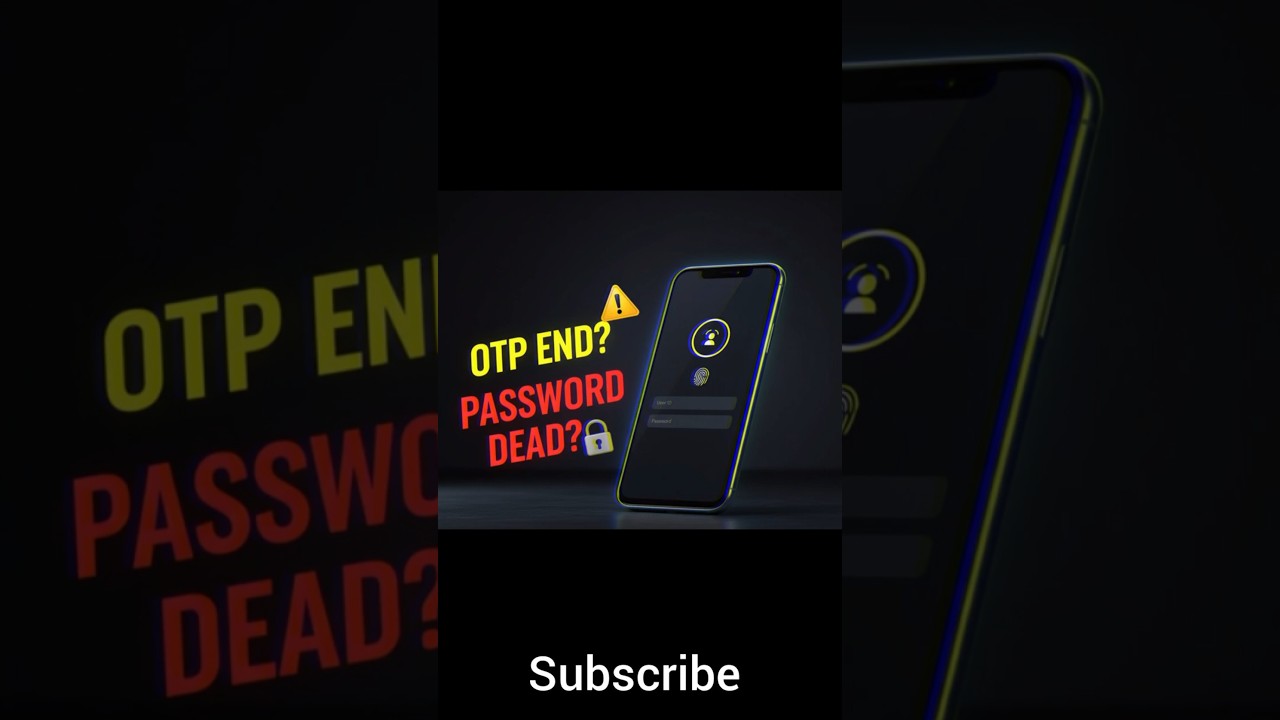 Bank Login Without OTP? 😱 Passkeys Explained 