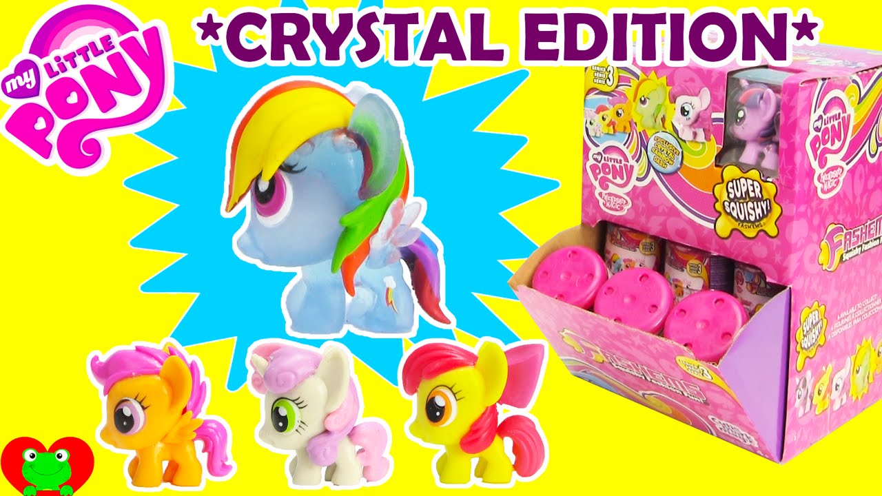 *NEW* My Little Pony Fashems Exclusive Crystal Edition 