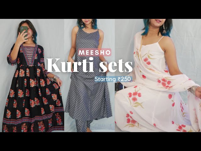 Meesho Haul in Budget ❤️✨, *starting from ₹250*