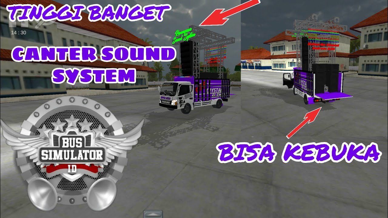  Canter  angkut  sound  system  BUSSID  MOD BUS SIMULATOR 