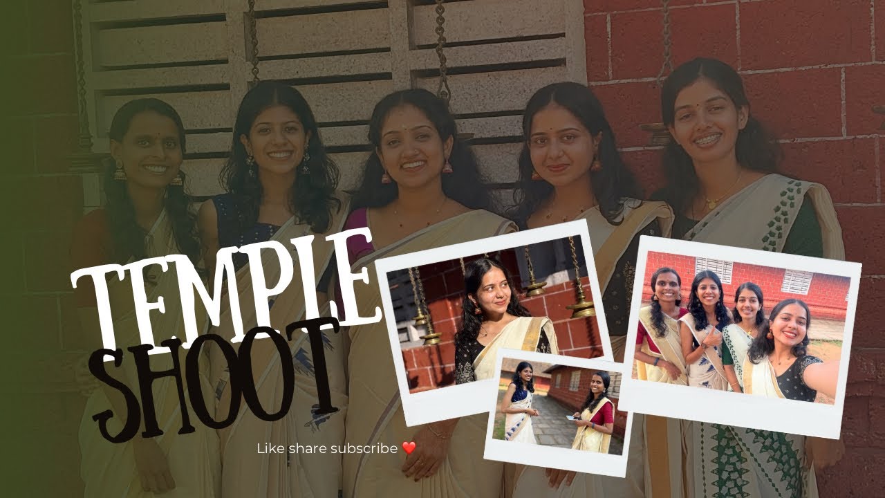 Temple shoot with our bride✨❤️🛕 | it's time for wedding |