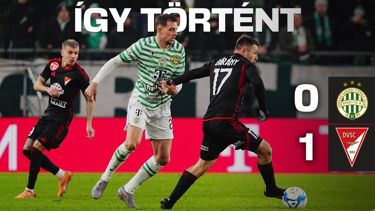 FTC-DVSC 0-1: GYŐZELEM A GROUPAMÁBAN🔥👏