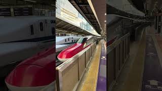 e6系こまちe5系はやぶさ東京駅出発！【JR東日本　東北新幹線】