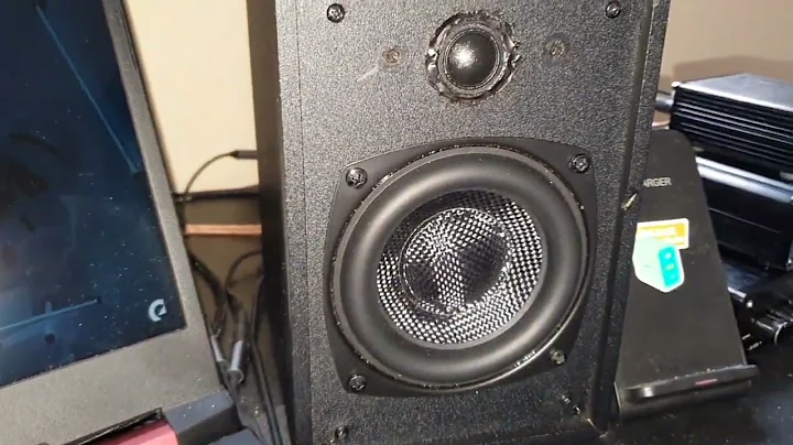 made some bookshelf speakers sound test more info in description