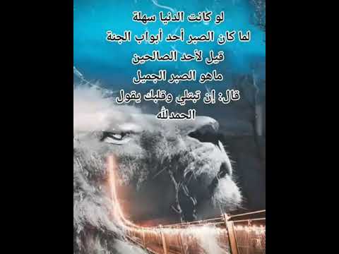 حالات واتساب دينيه عن الصبر