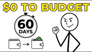 Build a Budget From $0 in 60 Days (Even If You're Broke)