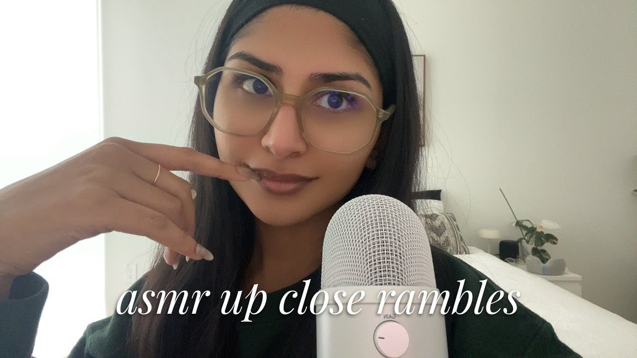 asmr close whispers 🤍 | yapping about many random things