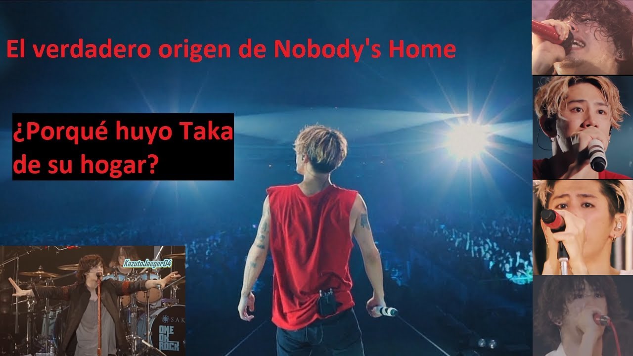 El triste origen de Nobody's Home #ZankyoReference #oneokrock #10969 #ワンオク #ワンオクロック #わんおくろっく