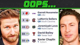 Reviewing Our 1st 2026 Mock Draft (1 Year Later!)
