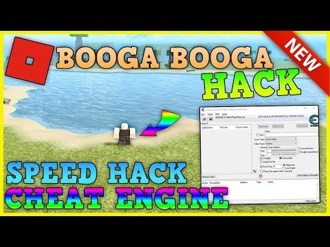 New Roblox Booga Booga Speed Hack W Cheat Engine Patched Youtube - how to get speed hacks on booga booga roblox