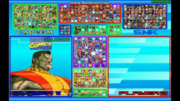 Mugen - The best fighting game - My roster