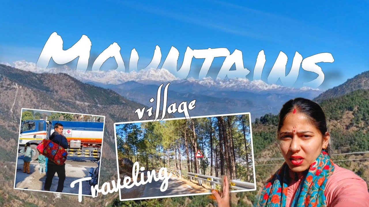 अचानक निकले घूमने 🚘 ।। Mountain village।। Pahadi lifestyle Vlogs @GunjanNaveenvlog 