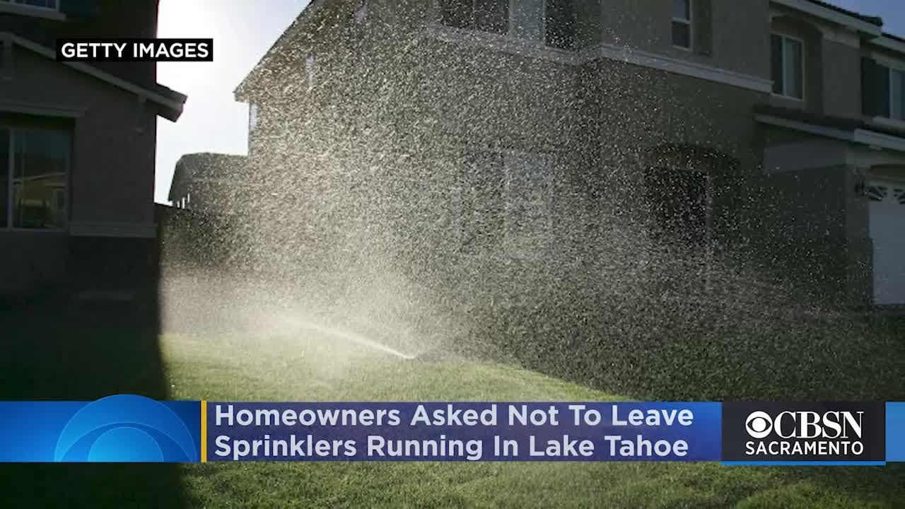 Sprinklers Left On At Lake Tahoe Homes Hampering Firefighting Efforts