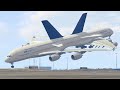 Overloaded plane after take off failed almost all engines in gta 5 big plane crash