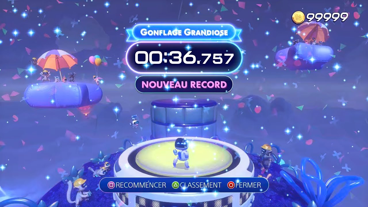ASTRO BOT High Inflation Speedun in 36.757 (World Record) - YouTube