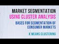 Market Segmentation using Cluster Analysis