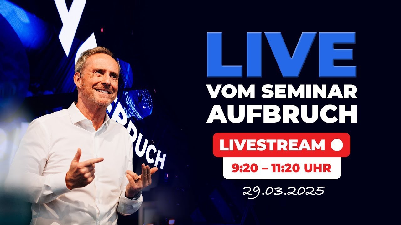 2-stündiger LIVE-Stream vom Seminar 