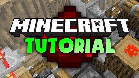 Minecraft I Redstone creations I Slime block elevator TUTORIAL