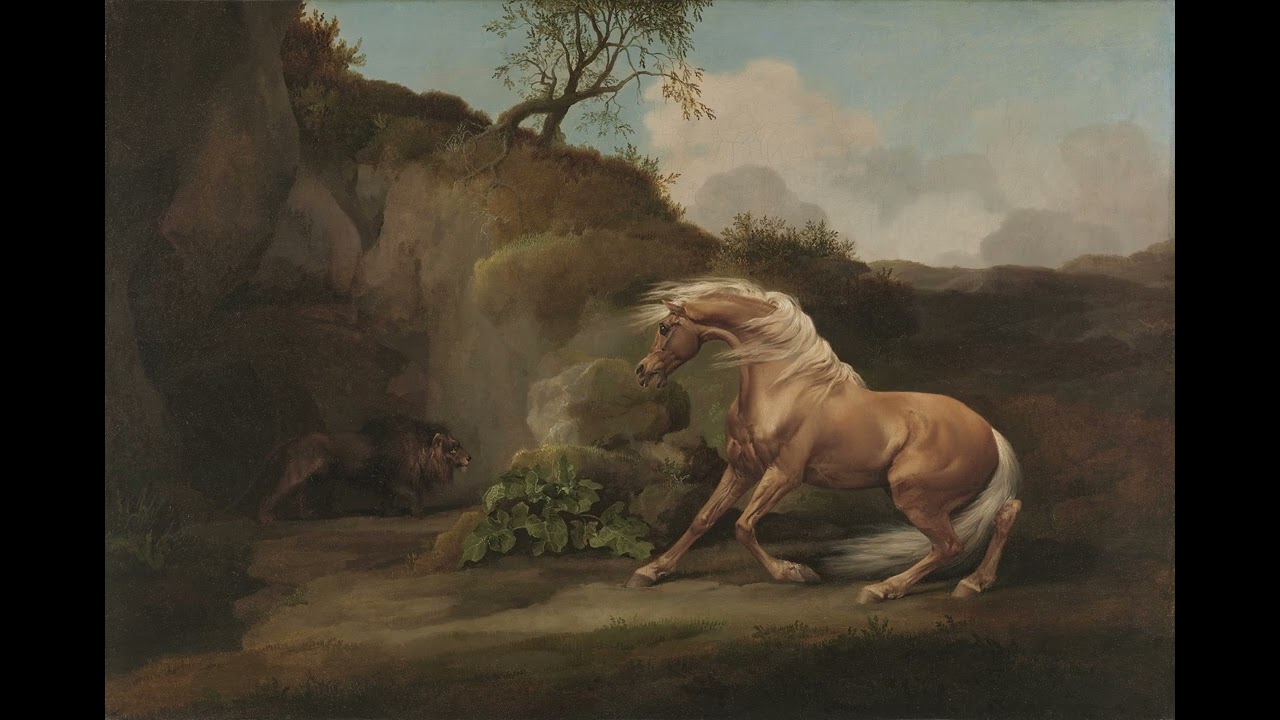 Watch Horse Frightened by a Lion by George Stubbs | Vintage Art | Late Night Jazz on YouTube Watch Horse Frightened by a Lion by George Stubbs | Vintage Art | Late Night Jazz on YouTube