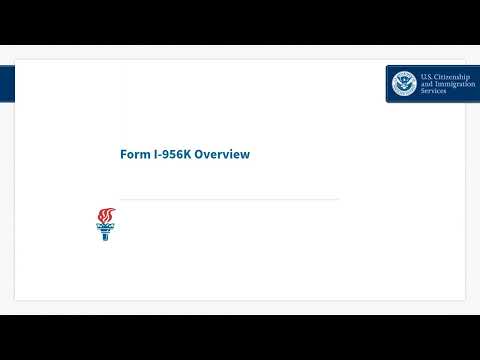 Overview of Form I-956K, Registration for Direct and Third-Party Promoters