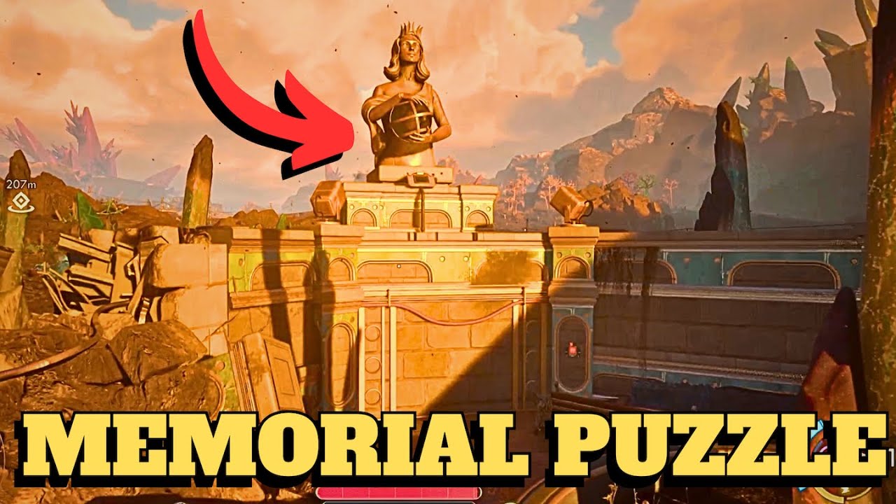 Пазл с мемориальной табличкой взвода (Голд-Ридж) — The Outer Worlds 2