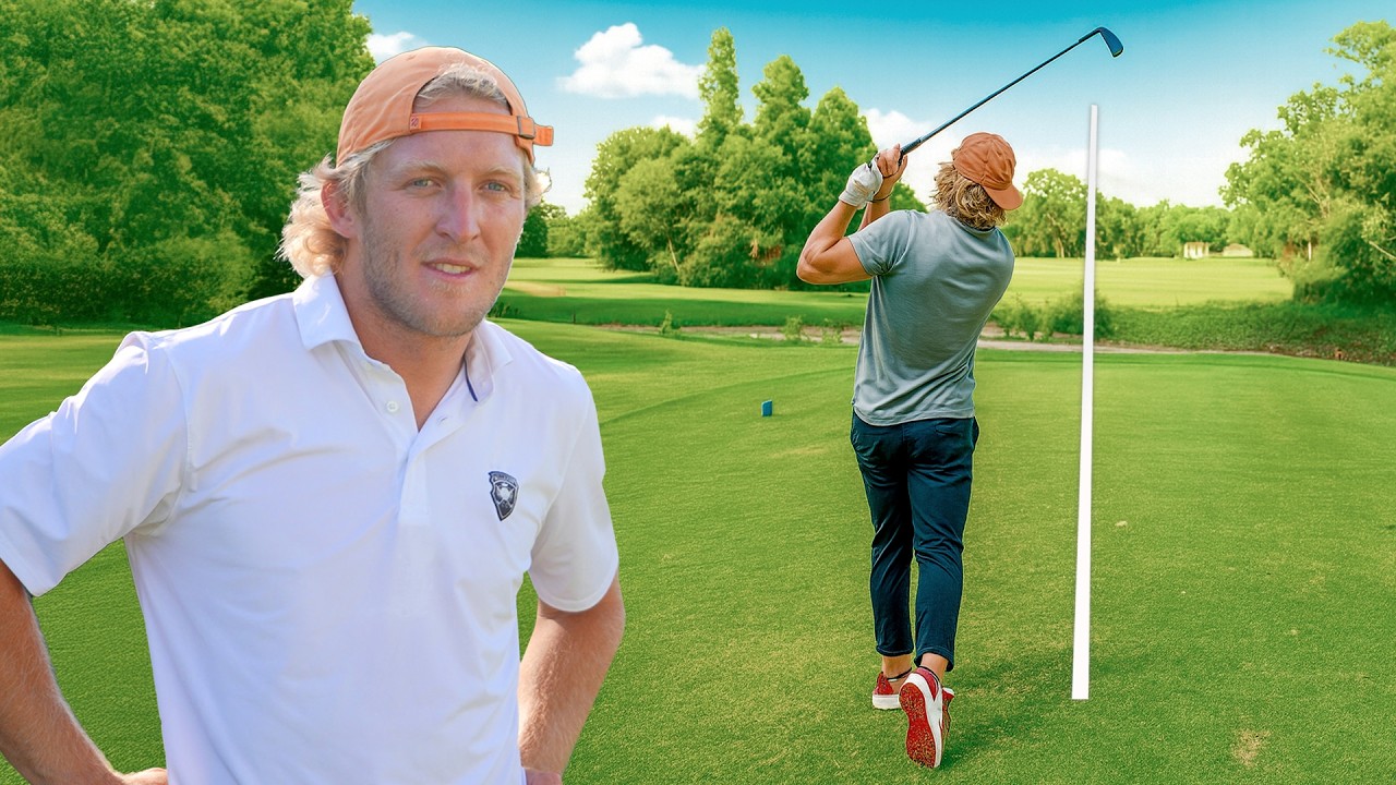 Golf but drinking a beer every hole