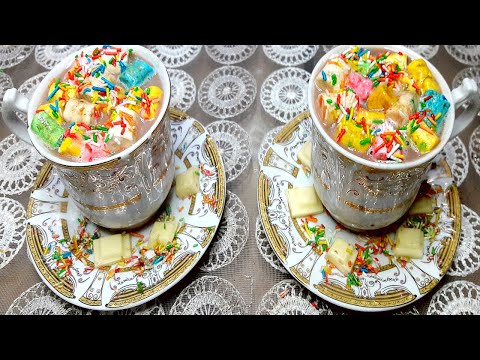 طريقة عمل الهوت شوكليت مشروب الشتاء الساخن زي الكافيهات وتحدي 