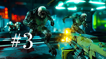 DOOM Gameplay Walkthrough Part 3 - Destroy The Gore Nest