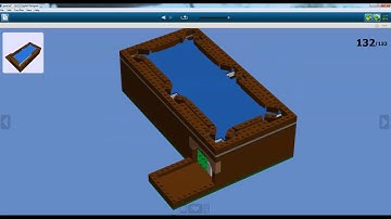 How to build a lego pool table