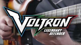 Voltron Legendary Defender Theme on Guitar