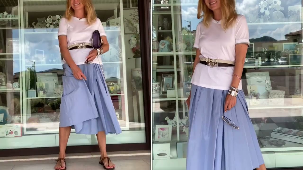 Summer outfits ideas / moda para mujeres di 40 años Como vestir a tus 40 años