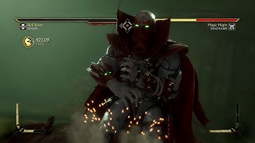 MK11 - Spawn High Damage Combo 68%  (ARMOR BROKEN)