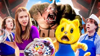 ROBLOX Monster Restaurant In Real Life [Reaction]