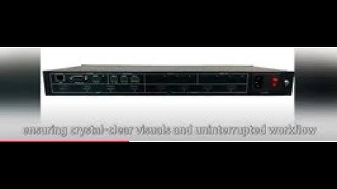 Advanced 4*4 4K60Hz HDMI PIP Matrix