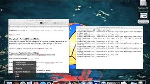Awesome Mac Terminal Hacks (OS X)