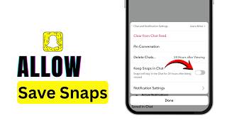 How To Allow Others To Save Your Snaps On Snapchat | 2026 Snapchat Guide