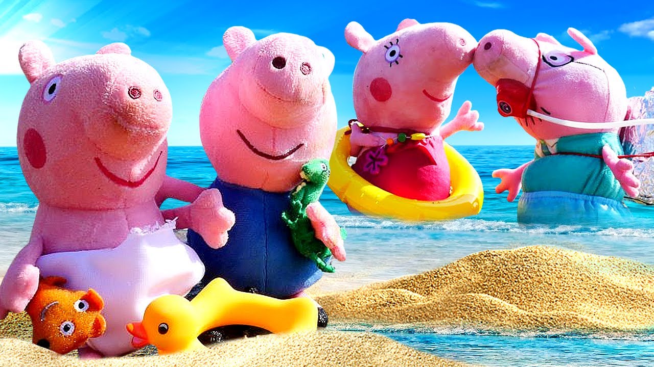 Peppa Pig Scarpe da spiaggia azzurre per bambina, Autunno/Inverno 2024 Peppa Pig Scarpe da spiaggia azzurre per bambina, Autunno/Inverno 2024
