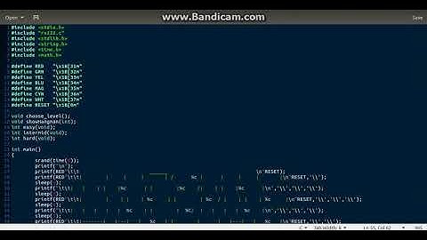 Hangman game C project