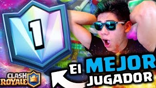 ¡JUEGO CONTRA el NUEVO MEJOR JUGADOR de Clash Royale!  [ANTRAX] ☣