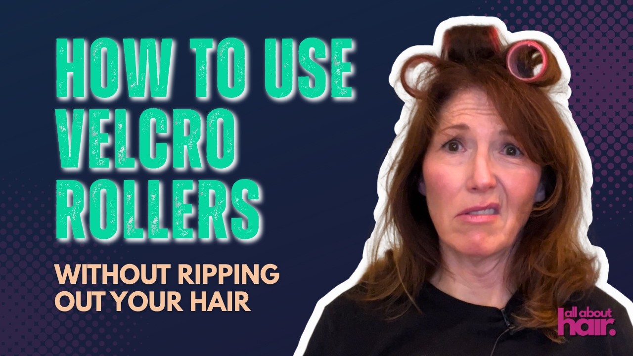 How to Use Velcro Rollers for Easy Volume (Beginner ... - YouTube