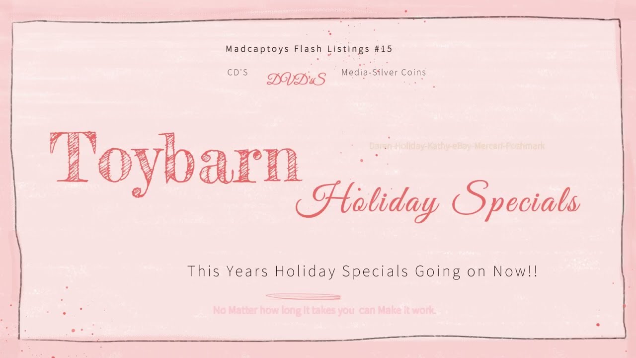 Madcaptoys Flash Listing #15 CD's DVD's Media products Silver Coins