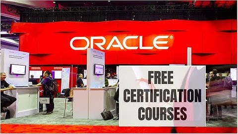 Oracle Certification Courses [ Free ] 🔥