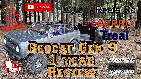 Redcat Gen 9  Trail Truck 1 Year Review #rcparklife #tinytrucks #rccrawler #redcat #gen9 #review #rc