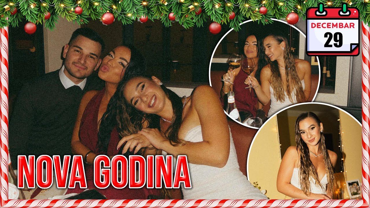 VLOGMAS dan 29- GRWM za Novu godinu, proslava 🎉🎉🎉🎉