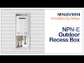 NPN-E Outdoor Recess Box