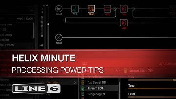 Line 6 | Helix Native Quickstart: Processing Power Tips