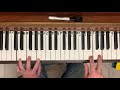 Learning basic piano improvisation using the C major pentatonic scale!